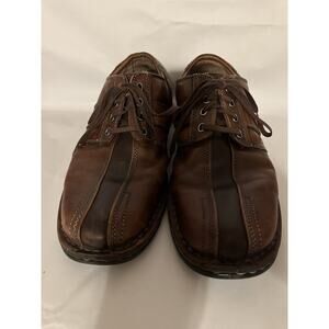Mens CLARKS Size 13M Touareg 70852 Brown Two Tone Dress Casual Shoes Leather